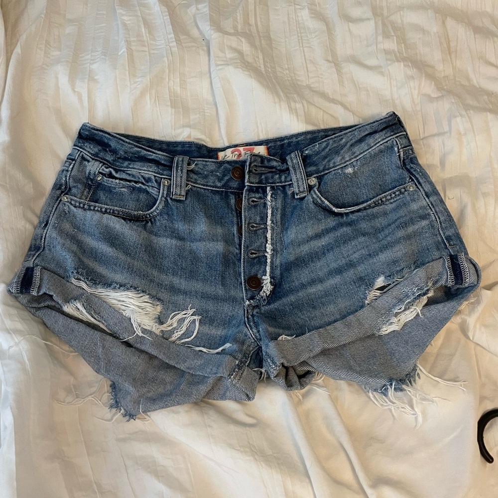 Free people Jean shorts